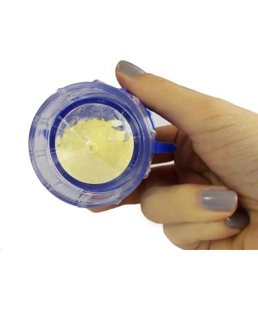 Medi-Inn Tablet Mortar Blue | Tablet Crusher & Storage Compartment | 1 Piece for Easy Tablet Crushing - Buy Online on GoSupps.com
