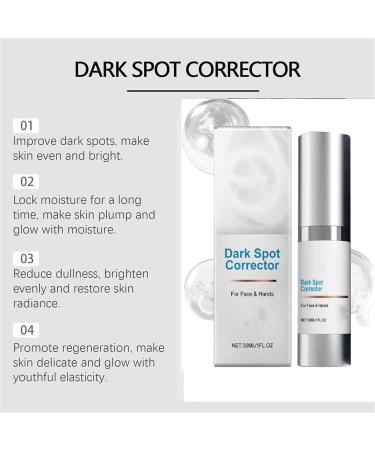 FLLUOUZH 2 Pcs Dark Spot Corrector Dark Spot Remover Advanced Brightening Technology for Face and Hands Reduce Hyperpigmentation Restore Natural Glow - Buy Online on GoSupps.com