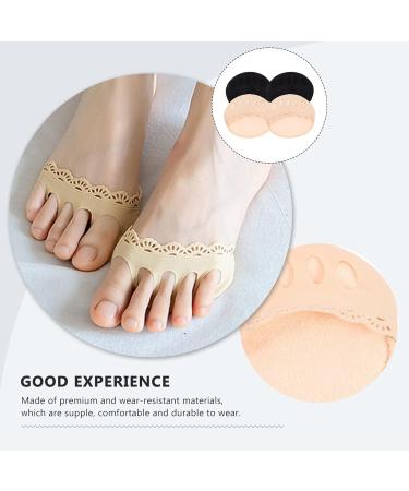 Buy 2 Pairs Tabi Socks - Summer Invisible Toe Socks for Women | High Heel & Sweat Absorbing Half Socks - Buy Online on GoSupps.com