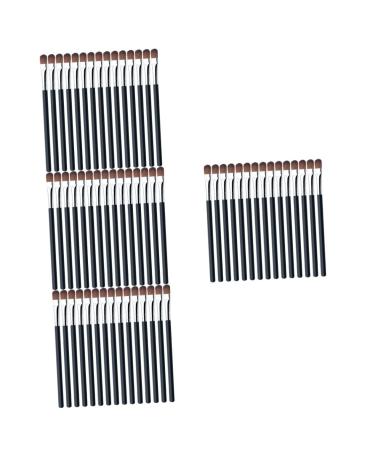 POPETPOP Women Makeup Brush 100 Pcs Eye Shadow Brush Eyebrow Brush Eyeshadow Diffuser Thin Makeup Brush Miss Major Angled Brush