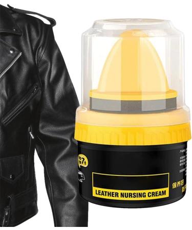 Leather Repair Cream Liquid Shoe Polish 50ml Shoe Polish for Leather Leather Shoe Polish with Sponge Applicator Leather Repair Polish Cream Protects and Nourishes Leather Natural - Buy Online on GoSupps.com