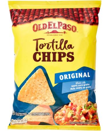  Italian Gourmet E.R. Old el Paso Original Mexican Specialty Tortilla Chips Light Salted Corn Snacks for Dipping in Sauce 185g Bag + 400g Box of 10 - Buy Online on GoSupps.com