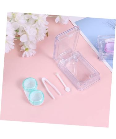 JECOMPRIS Mini Containers for Colored Contact Lenses - 6 Pack with Carrying Bag Case Tweezers & Invisible Mirror - Buy Online on GoSupps.com