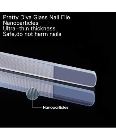 Myhoomowe Glass Nail Shiner - Nano Glass Crystal Nail Buffer Shine Polisher for Natural Fingernails Toenails - Buy Online on GoSupps.com