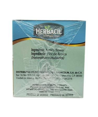 Herbacil Arnica Tea - 25 Bags x 2 Pack | Organic Herbal Tea Blend - Buy Online on GoSupps.com