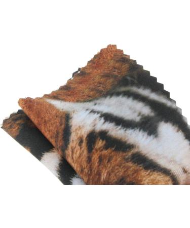 Buy Paule & Knopf Hard Case NAIROBI - Brown/Black Tiger Motif with Matching Microfiber Cloth | International Shipping Available - Buy Online on GoSupps.com