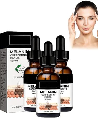  RUCRAK 3 Pcs GFOUK Melanin Correcting Facial Serum Hyaluronic Acid Vitamin C Serum Rapid Dark Spot Correcting Serum - Buy Online on GoSupps.com