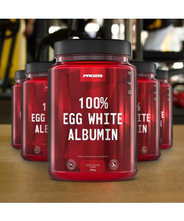 Prozis 100% Egg White - Albumin 900g Chocolate - Buy Online on GoSupps.com