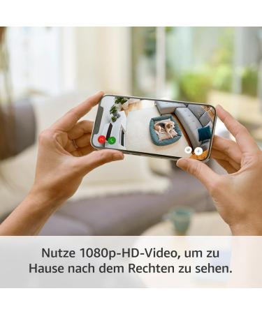 Ring Indoor Camera 2nd Gen - 1080p HD Mini Surveillance Camera with 3m USB-A to Micro USB Cable | WiFi Privacy Protection & Pet Monitoring - Buy Online on GoSupps.com