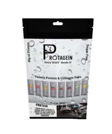 Protein & Collagen Paks 8 - 1 oz Variety Flavored Paks