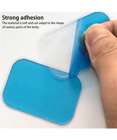 Houdao 60 Pieces EMS Gel Pads - Multi-Functional Hydrogel Replacement Sheets for ABS Trainers & Electrical Muscle Stimulation Devices - Buy Online on GoSupps.com