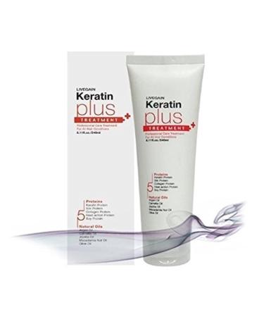 Livegain Keratin Plus Treatment 8.11fl.oz./240ml - Repair & Nourish Hair International Shipping Available - Buy Online on GoSupps.com