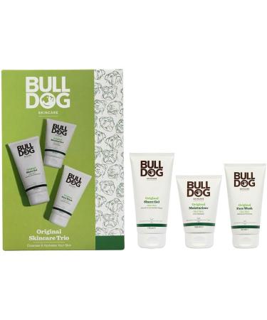 BULLDOG Skincare Original Trio Gift Set for Men - All Day Hydration Kit | Shave Trio - Buy Online on GoSupps.com