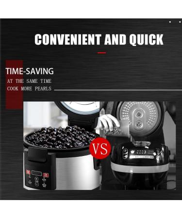 UdaCa Commercial Boba Machine 16L Commercial Automatic Boba Boiler Non-Stick Liner Anti-Scald Handle/Integrated Control-No Spill - Buy Online on GoSupps.com