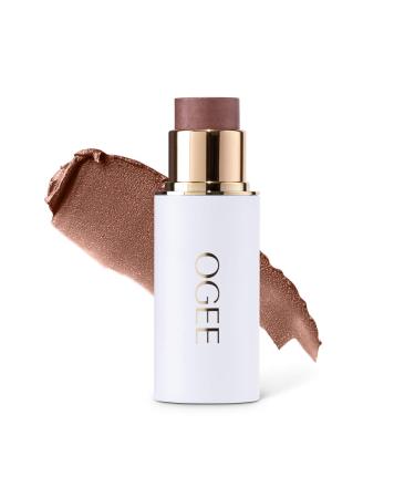 Ogee Sculpted Face Stick (COPPER - RADIANT COCOA) Certified Organic Multi-Use Bronzer & Contour Makeup
