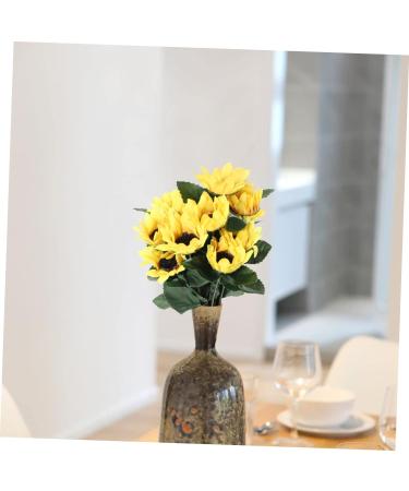 Zerodeko 3pcs Sunflower Home Decoration Botanical Decor Faux Floral Arrangements Sun Flowers Home Decor Plant Decorations Artificial Bouquet Layout Flowers Fake Bouquet Silk Flower Wedding As Shown Medium - Buy Online on GoSupps.com