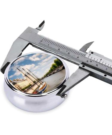 Seine Sailinground Pill Box - 3 Compartment Portable Travel Organizer for Pills | Ideal for International Travel - Buy Online on GoSupps.com