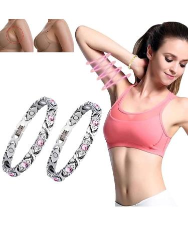 Magnetic Tabs for Lymphatic Drainage & Weight Loss - Silver 2 Pack for Men & Women - Buy Online on GoSupps.com