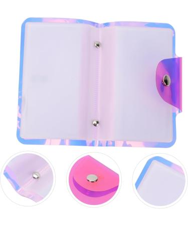 Ipetboom Nail Art Card Holder Manicure Art Plate Holder Multi-card Position Bag Nail Art Stamping Bag Nail Stencils Nail Art Organizer Nail Art Pouch Printing Storage Bag Pink As 19x14.5cm Pink - Buy Online on GoSupps.com