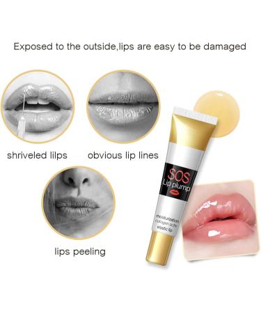 Professional Makeup Moisturizing Lip Plumper for fuller lips Lip Care Serum Kit natural longlasting nude magnifying glossy cream 19 - Buy Online on GoSupps.com