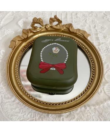 Makelon Elegant Contact Lens Container Set - 4 Fashionable Multi-Colored Etui for Travel & Daily Use - Buy Online on GoSupps.com