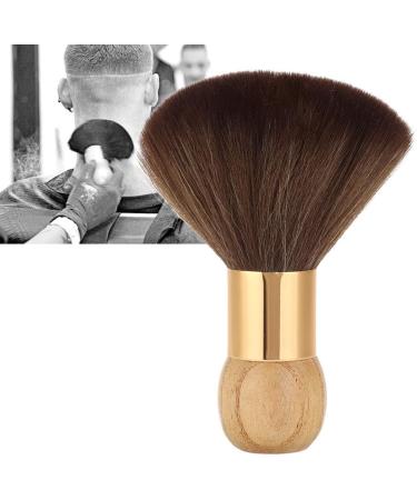 Barber Brush Soft Neck Brush Portable Hairdressing Brushes for Barbers and Hairdressers(Wood color) - Buy Online on GoSupps.com