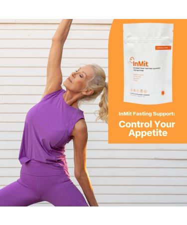 Daytime Intermittent Fasting Support Drink | Nourishing Blend with 9 Essential Ingredients & Electrolytes | Vegan, Gluten-Free, Non-GMO | Orange Citrus Flavor - Buy Online on GoSupps.com