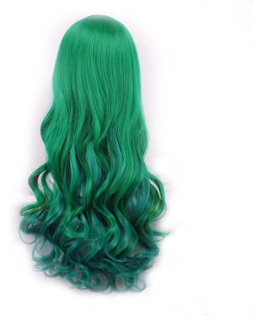 Sawekin Women's Green Wig 28 Harajuku Lolita Style Cosplay Wig | Heat Resistant Fiber | Anime & Halloween Costume - Buy Online on GoSupps.com