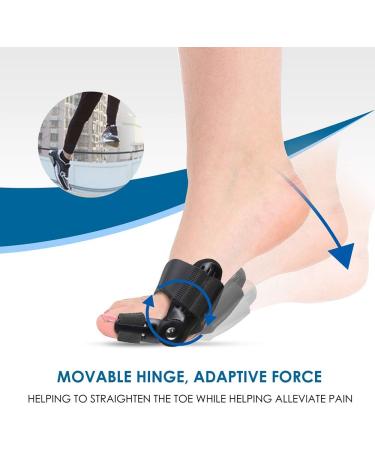 Bunion Corrector Splint - Adjustable Pain Relief & Protection for Women and Men - Buy Online on GoSupps.com