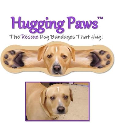 Hugging Paws Dog Bandages - Unique Rescue Dog Designs | 24 Ct | Perfect Gift for Dog Lovers - Hug-a-BooBoo - Buy Online on GoSupps.com