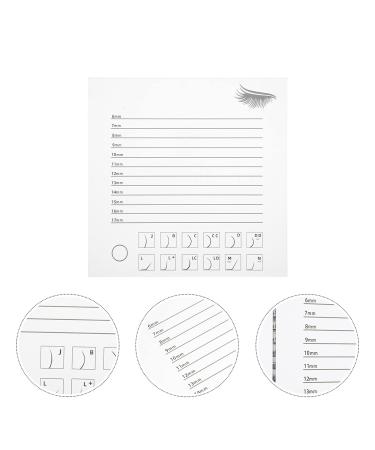Buy Eyelash Display Board - Grafting & Storage Trays for Beauty Salons | False Eyelash Holder & Extension Tools - International Shipping - Buy Online on GoSupps.com