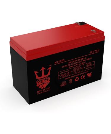Neptune NT1270 12V 7Ah Replacement SLA Battery - Ideal for Solex BD127 & SB1270 Alarm Backup | International Shipping - Buy Online on GoSupps.com