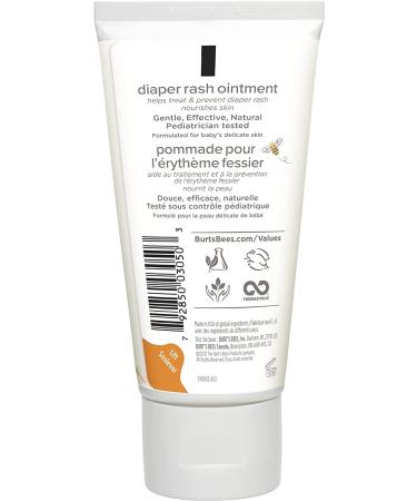 Burt's Bees Baby Diaper Rash Ointment Maximum Strength 3 oz - Gentle Relief for Sensitive Skin - Buy Online on GoSupps.com