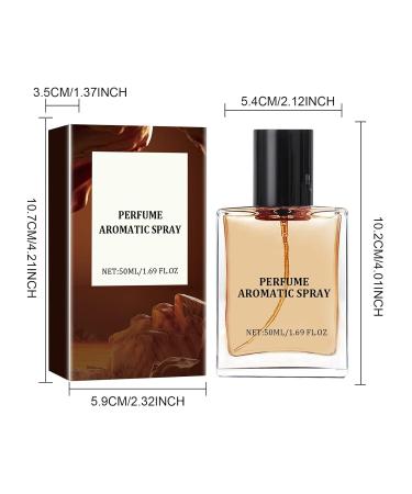 Perfume for Men Energetic Long Lasting Eau De Parfum Floral Body Mist Suitable for Travel Size Perfume Gift for Men One Size Brown - Buy Online on GoSupps.com