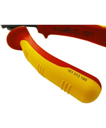 S&R Insulated VDE Diagonal Side Cutter/Electrical Wire Cutters 180mm 1000V VDE-Tested (German Electrical Engineering Association Serie) Wire Cutting Pliers - Buy Online on GoSupps.com