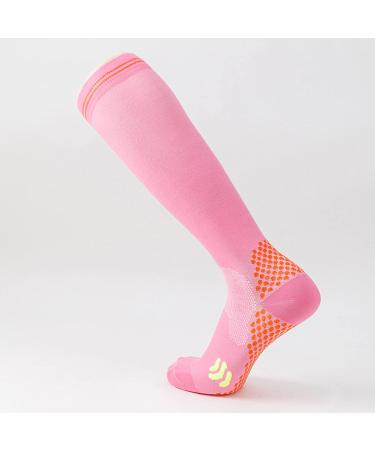 Luofang Compression Socks for Men & Women - Knee-High 23-32 mmHg Breathable 3D Padded Design for Optimal Blood Circulation - Buy Online on GoSupps.com