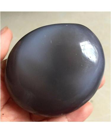 7-9cm Natural Rare Water Bile Agate Rough Raw Agate Crystal Stone with Water Trapped Inside Moving Feng Shui Original Stone Palm - Buy Online on GoSupps.com