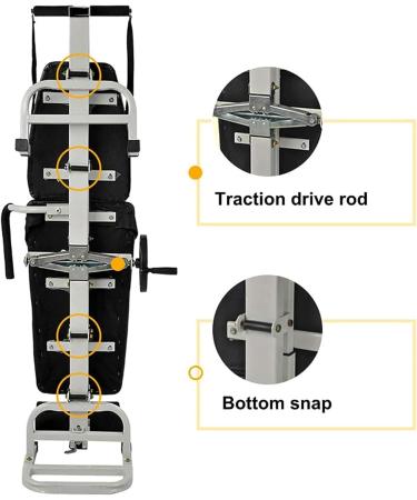 Home Use Cervical Spine Extension Stretcher Device Cervical and Lumbar Traction Bed Relieving Neck & Lumbar Spondylosis Lumbar Traction Bed (Size : A(36cm)) - Buy Online on GoSupps.com