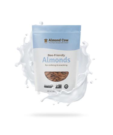 Almond Cow | Almonds for Homemade Almond Milk | Raw, Flash Steam Pasteurized Almonds | 3lbs | Bulk | USA Grown | Vegan | Bee-Friendly: Pollinator Partnership Approved | Non-GMO Project Verified | Glyphosate Residue Free -
