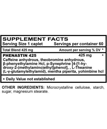 Phenastin Extra Strength Diet Pills for Effective Weight Loss - Men and Women Formula - Buy Online on GoSupps.com