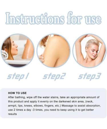 Cr me clairage sous les bras claircisse et hydrate la cr me sous les bras absorbant rapidement Formule douce sans blanchie pour un ton lisse et m m (1Pcs) - Buy Online on GoSupps.com