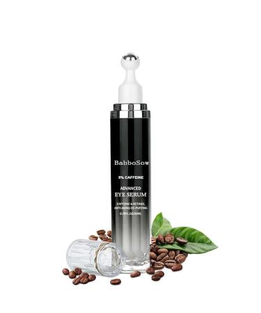 Caffeine Eye Cream - 2024 NEW Advanced Anti-Aging Formula with Hyaluronic Acid - Visibly Reduces Dark Circles Fine Lines and Puffy Eyes - Suitable for All Skin Types - 20 ML (KF-YG-01)
