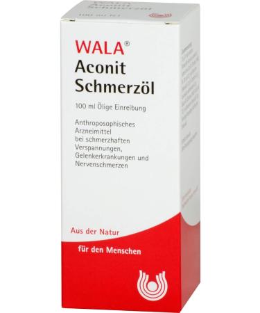 Aconit Pain Oil 100 ml - Fast Relief for Muscle & Joint Pain | Buy Online Worldwide - Buy Online on GoSupps.com