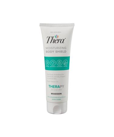 Thera Moisturizing Body Shield Skin Cream - Hydrates Dry Chapped Cracked Skin - Lavender-Scented 4 oz Tube 1 Count (1 ct)