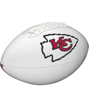 WILSON NFL Team Alliance Footballs Kansas City Chiefs Official Live Signature Autograph - Buy Online on GoSupps.com