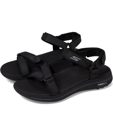 Skechers Women's Arch Fit Spikeless Golf Sandal Sneaker - 39 EU Black - Comfortable & Stylish Footwear for Golf | International Shipping Available - Buy Online on GoSupps.com