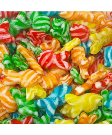 Fruit flavour Swirly Fish jelly sweets (2500 Grams) 2500 Grams