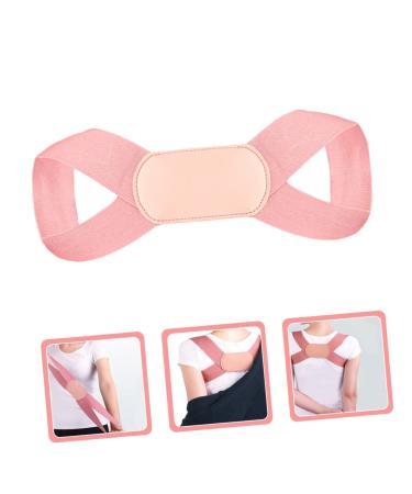 Adjustable Back Correction Belt & Posture Strap for Men & Women - Ergonomic Support Brace for Better Posture - Pink 22x14x2CM - Buy Online on GoSupps.com