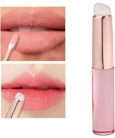 Silicone Lip Brush Lip Applicator - Silicone minii Lip Oil Brush | Lip Wands Lip Brushes | Lip Scrub Brush For Lipstick |Makeup Applicators For Lip Gloss Eyeshadow Face Cream Lip Oil Lip Balm Transparent - Buy Online on GoSupps.com