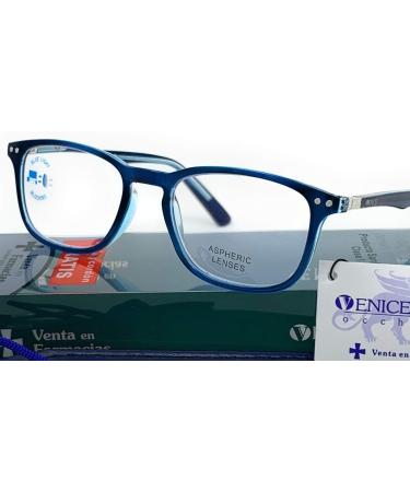 Venice Eyewear Blue Light Filter Reading Glasses +2.5 Dioptria - Anti-Blue Light Computer Glasses for Men Women & Gamers (1 Pack) - Buy Online on GoSupps.com